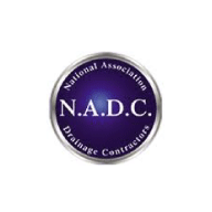 We're accredited by the National Association of Drainage Contractors.